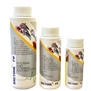 Aquatic Remedies Bactonil FW freshwater anti-bacterial fish medicine bottle