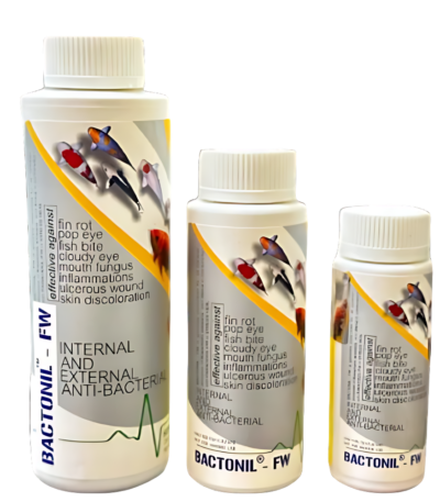 Aquatic Remedies Bactonil FW freshwater anti-bacterial fish medicine bottle