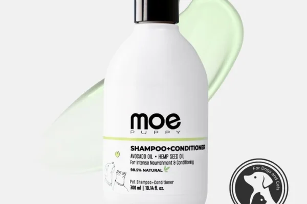 Moe Puppy Shampoo + Conditioner best dog shampoo and conditioner for dogs and cats