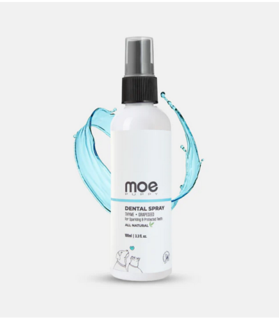 Moe Puppy dental spray for dogs and cats 100ml oral hygiene spray for fresh breath