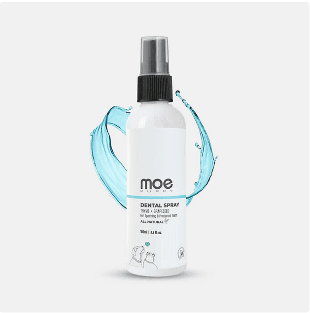 dental_spray Moe Puppy dental spray for dogs and cats 100ml oral hygiene spray for fresh breath