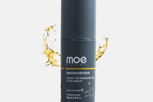 Moe Puppy Deodorizer 100ml dog deodorant spray for odour control and fresh coat