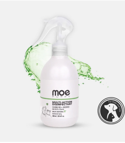 Moe Puppy disinfectant spray 300ml cat and dog disinfectant spray for toys beds and surfaces