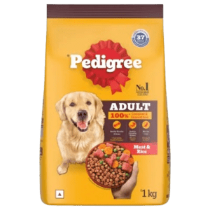 Pedigree Meat & Rice adult dry dog food