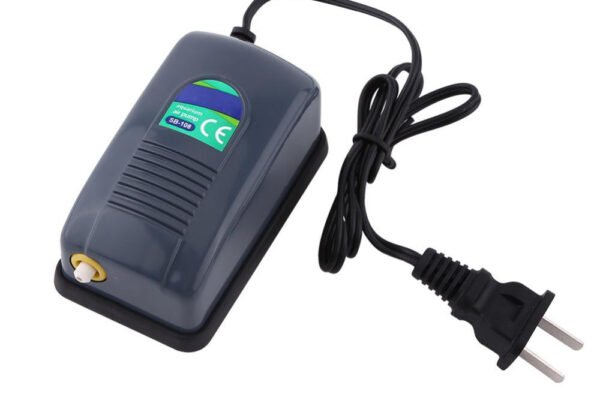 Sobo SB-108 Airpump compact and energy efficient single outlet air pump for freshwater and saltwater aquariums up to 1.5 feet