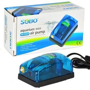 Sobo SB-548A Airpump with two speed control and single outlet for freshwater and saltwater aquariums up to 2 feet