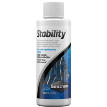 Seachem Stability live bacteria supplement bottle for cycling freshwater and marine aquariums in India