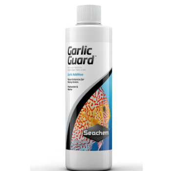 Seachem Garlic Guard concentrated allicin garlic supplement for aquarium fish appetite stimulation